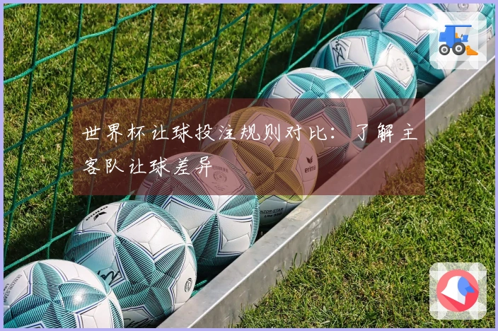 世界杯让球投注规则对比：了解主客队让球差异